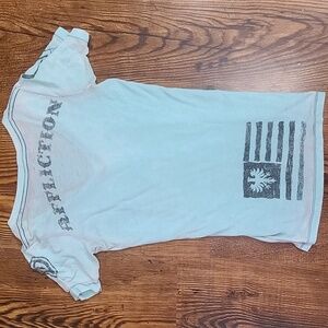 Women small affliction v-neck